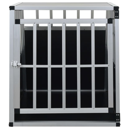 Hondenbench Met Enkele Deur 65X91X69,5 Cm 65 x 91 x 69.5 cm
