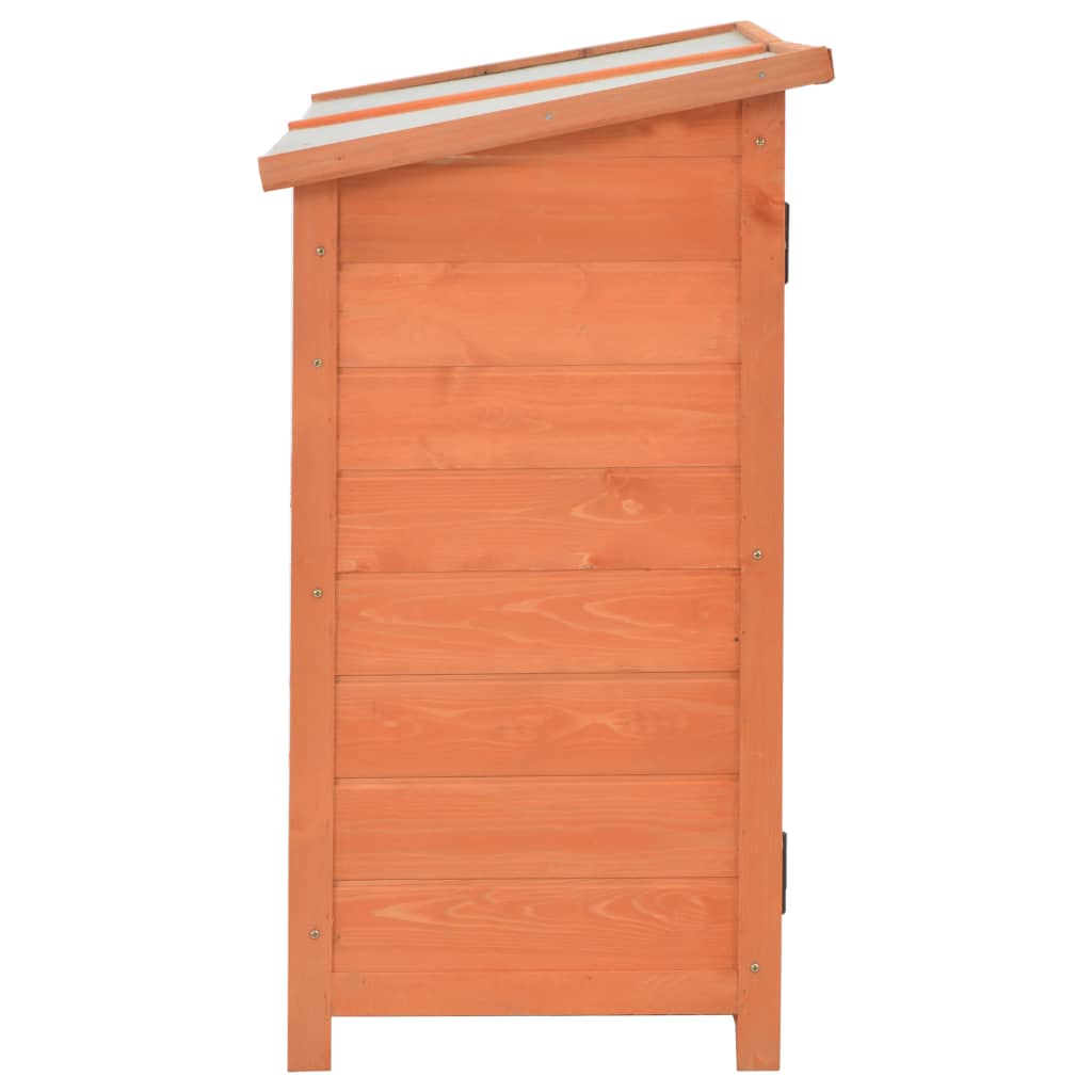 Tuinberging 128x42x91 cm hout