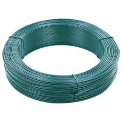 Hekbinddraad 250 M 2,3/3,8 Mm Staal Zwartachtig 2.3 / 3.8 mm Groen