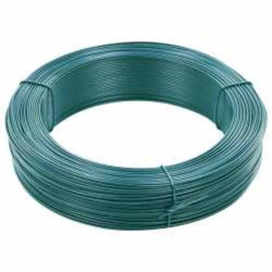 Hekbinddraad 250 M 2,3/3,8 Mm Staal Zwartachtig 2.3 / 3.8 mm Groen