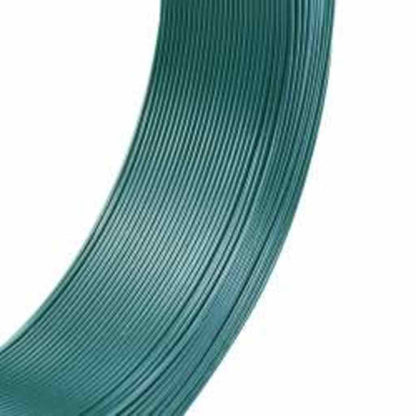 Hekbinddraad 250 M 2,3/3,8 Mm Staal Zwartachtig 2.3 / 3.8 mm Groen