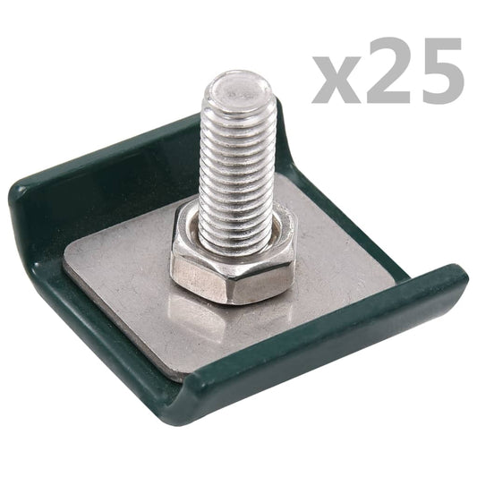 Rastermatverbinding 25 Sets Groen