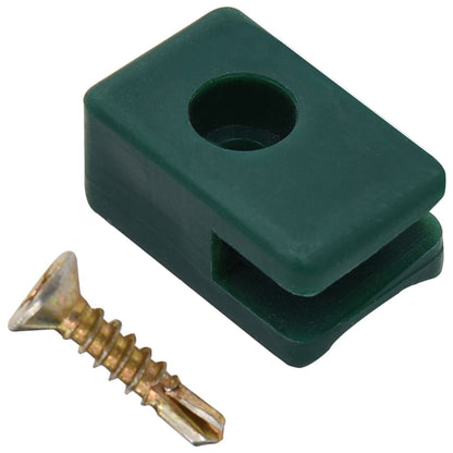 Spandraadhouder Met Schroef 100 Sets Groen