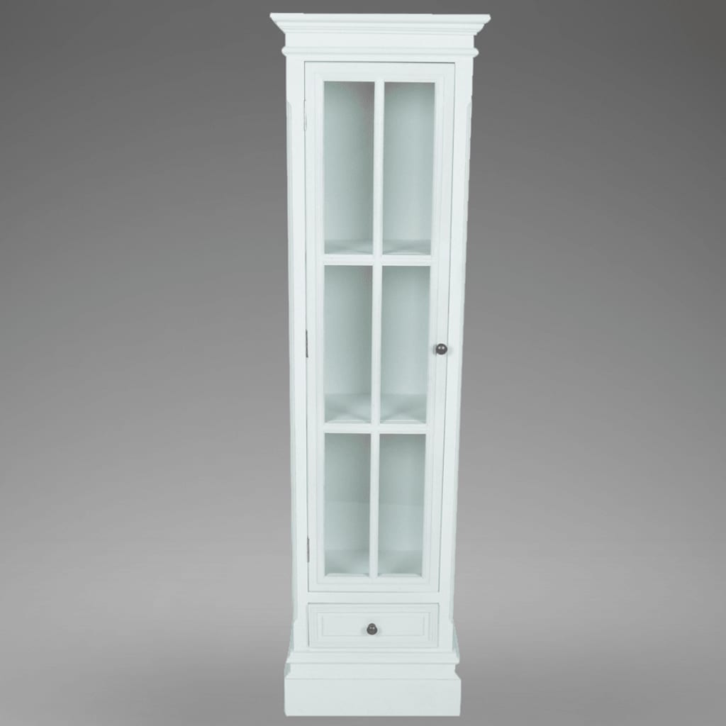 Boekenkast met 3 schappen hout wit