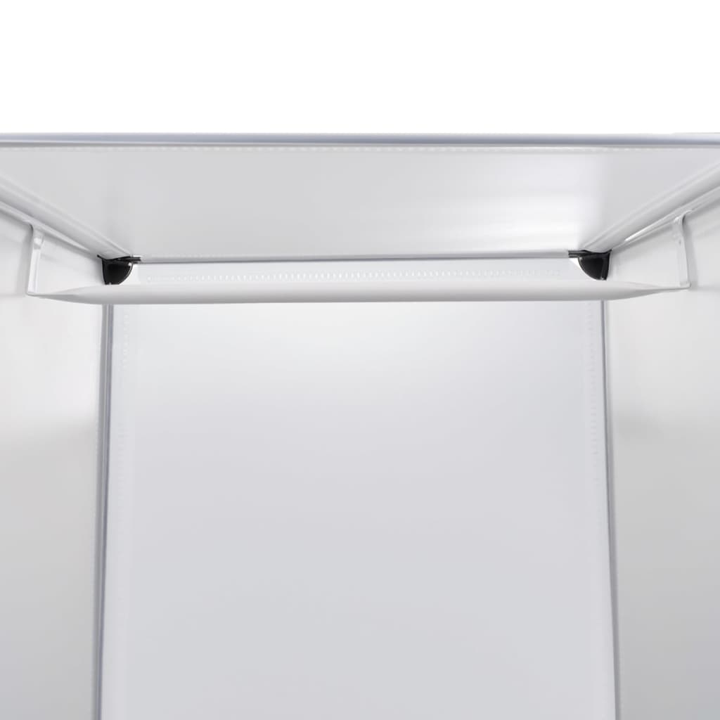 Kast met 9 compartimenten modulair 109x36,5x143 cm wit