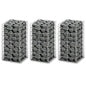 3-Delige Schanskorfset Gegalvaniseerd Draad 25 x 25 x 50 cm