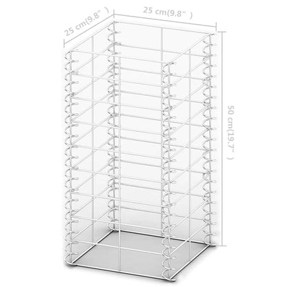 3-Delige Schanskorfset Gegalvaniseerd Draad 25 x 25 x 50 cm