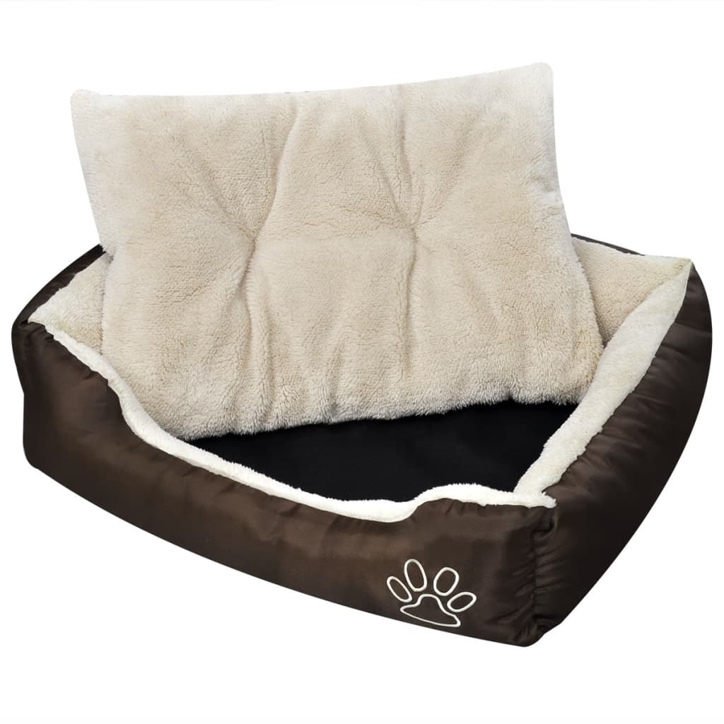 Vida Hondenmand Met Gevoerd Kussen xl Beige