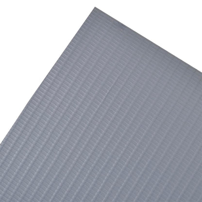 Tuinscherm 70x0,19 m PVC lichtgrijs