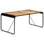 Eettafel 180x90x76 cm massief ruw mangohout
