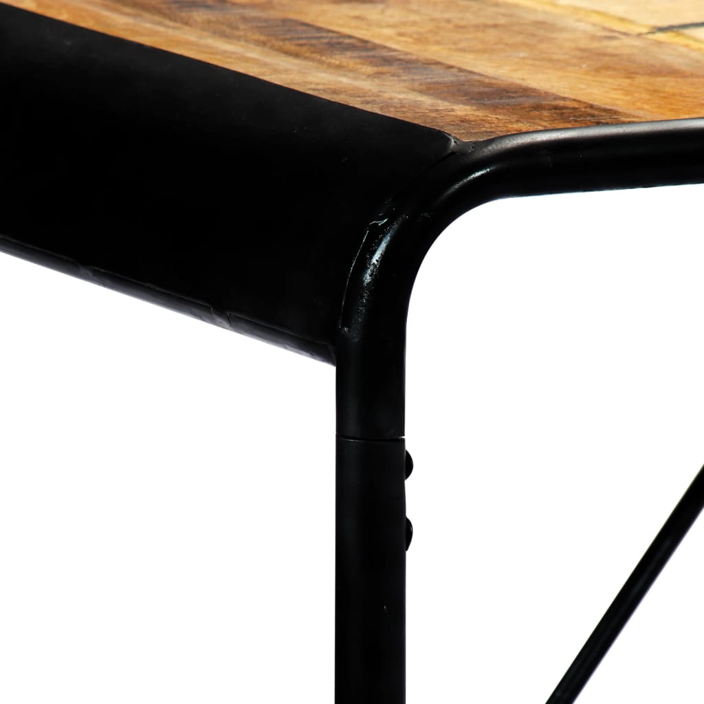 Eettafel 180x90x76 cm massief ruw mangohout