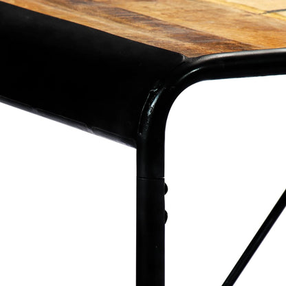 Eettafel 180x90x76 cm massief ruw mangohout