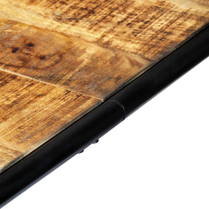 Eettafel 180x90x76 cm massief ruw mangohout