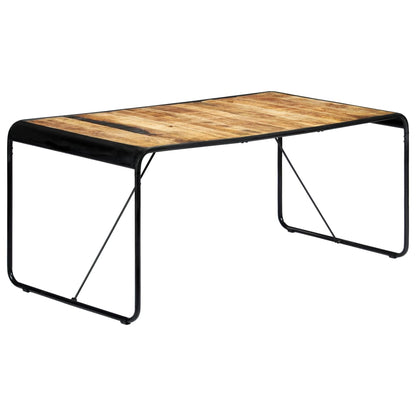 Eettafel 180x90x76 cm massief ruw mangohout