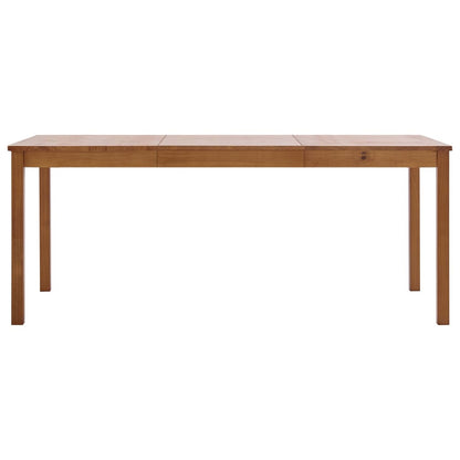 Eettafel 180x90x73 cm grenenhout honingbruin