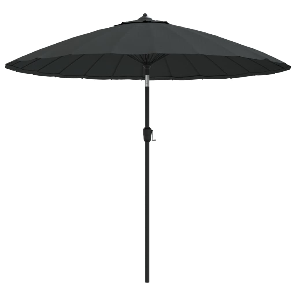 Parasol met aluminium paal 270 cm antraciet