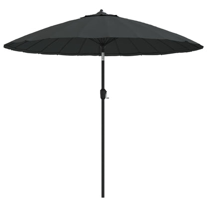 Parasol met aluminium paal 270 cm antraciet