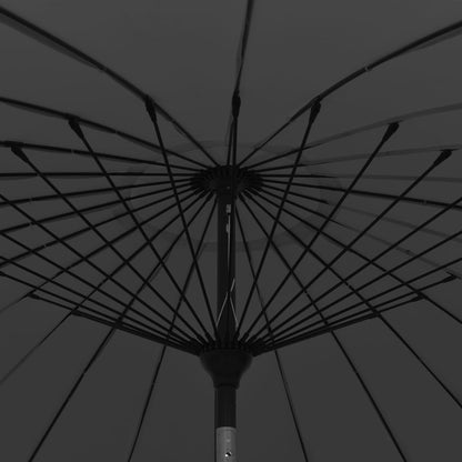 Parasol met aluminium paal 270 cm antraciet