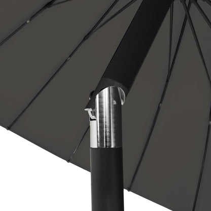 Parasol met aluminium paal 270 cm antraciet