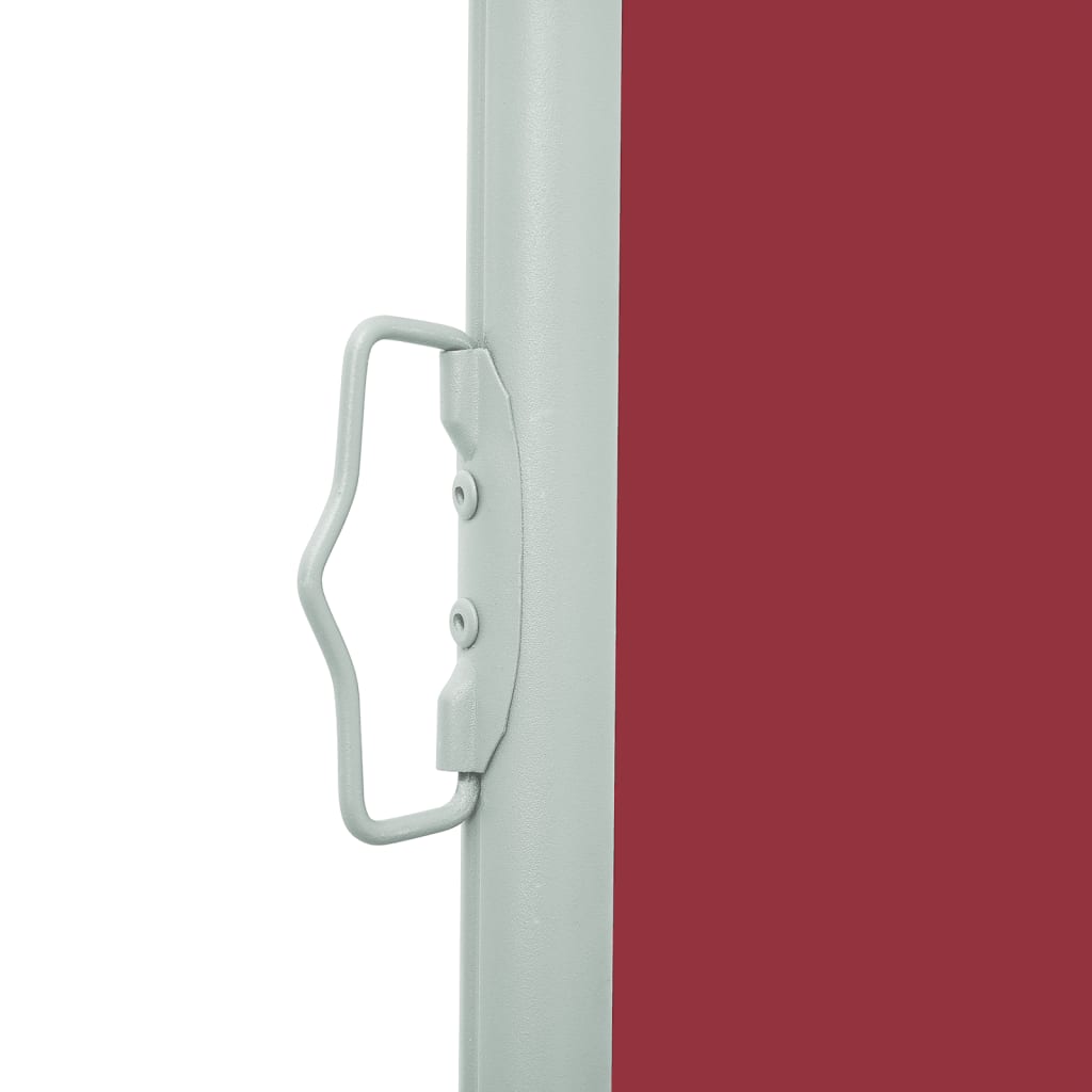 Tuinscherm uittrekbaar 100x300 cm rood