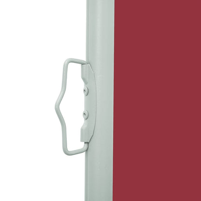 Tuinscherm uittrekbaar 100x300 cm rood