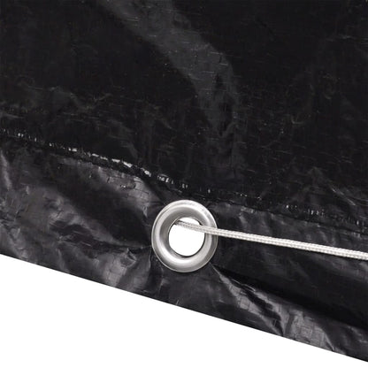 Tafeltennistafelhoezen 2 st 8 ogen 160x55x182 cm