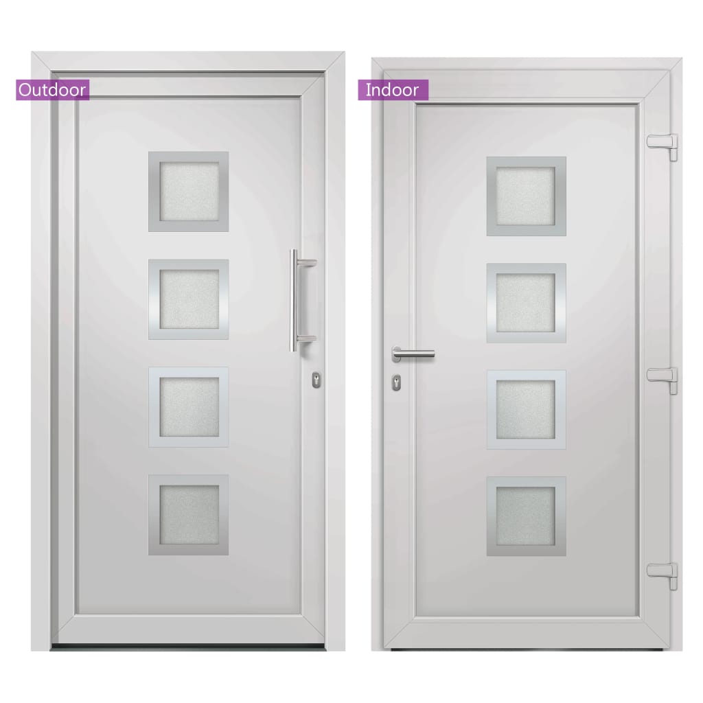 Voordeur 108x208 cm wit