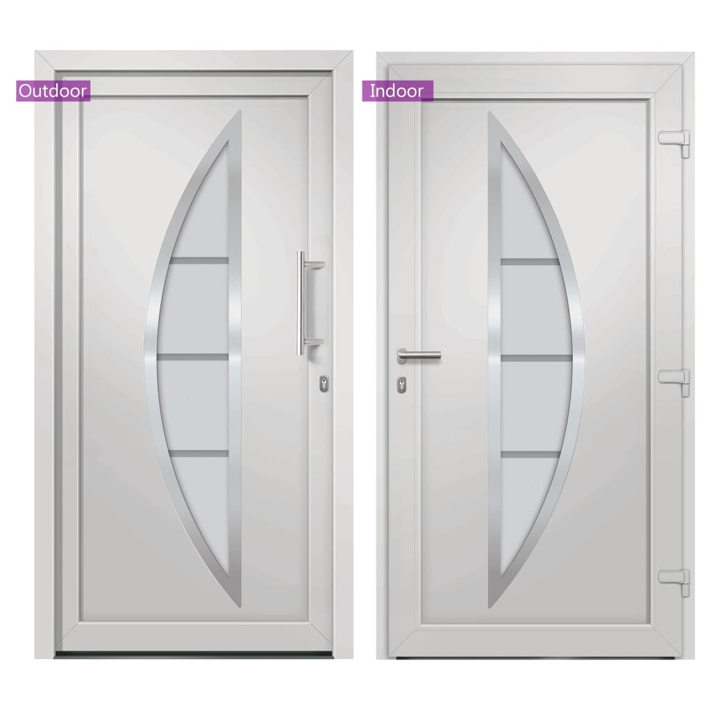 Voordeur 98x208 cm wit