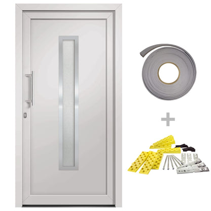 Voordeur 98x208 cm wit
