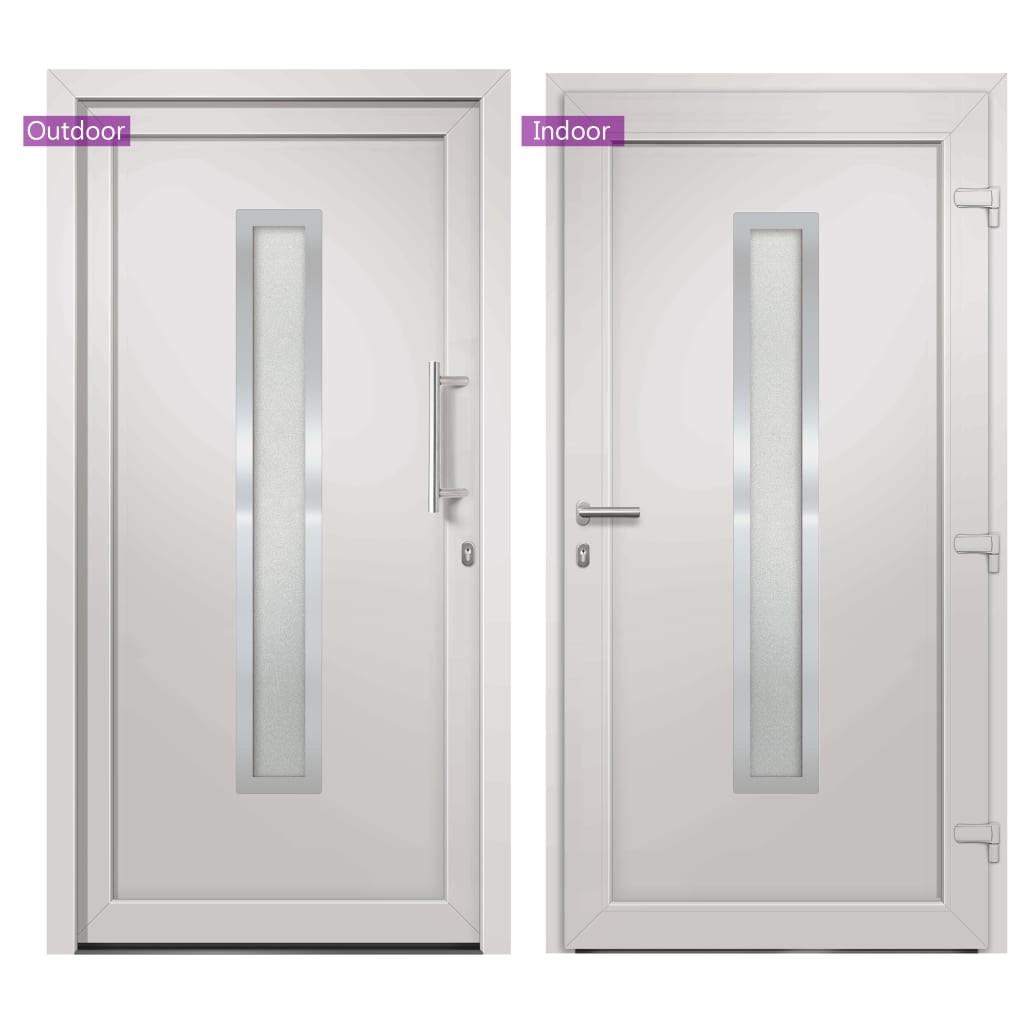 Voordeur 98x208 cm wit