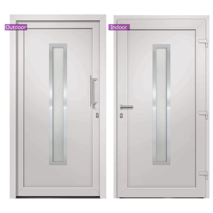 Voordeur 98x208 cm wit