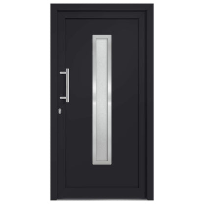 Voordeur 98x208 cm antraciet