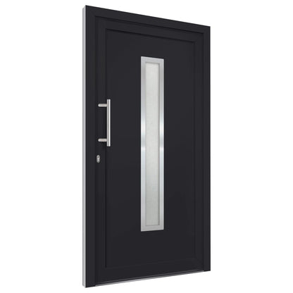 Voordeur 98x208 cm antraciet