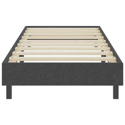 Boxspringframe stof grijs 80x200 cm