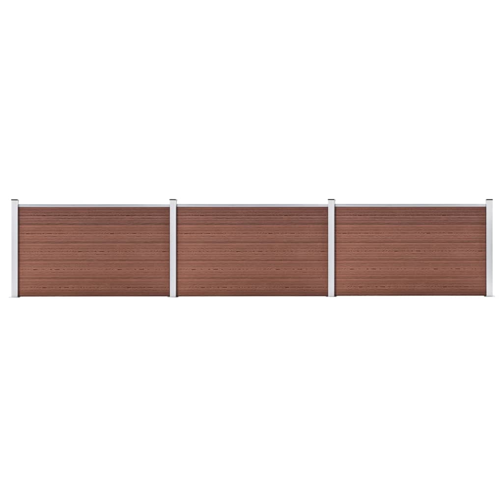 Schutting 526x106 cm HKC bruin