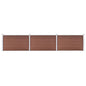 Schutting 526x106 cm HKC bruin