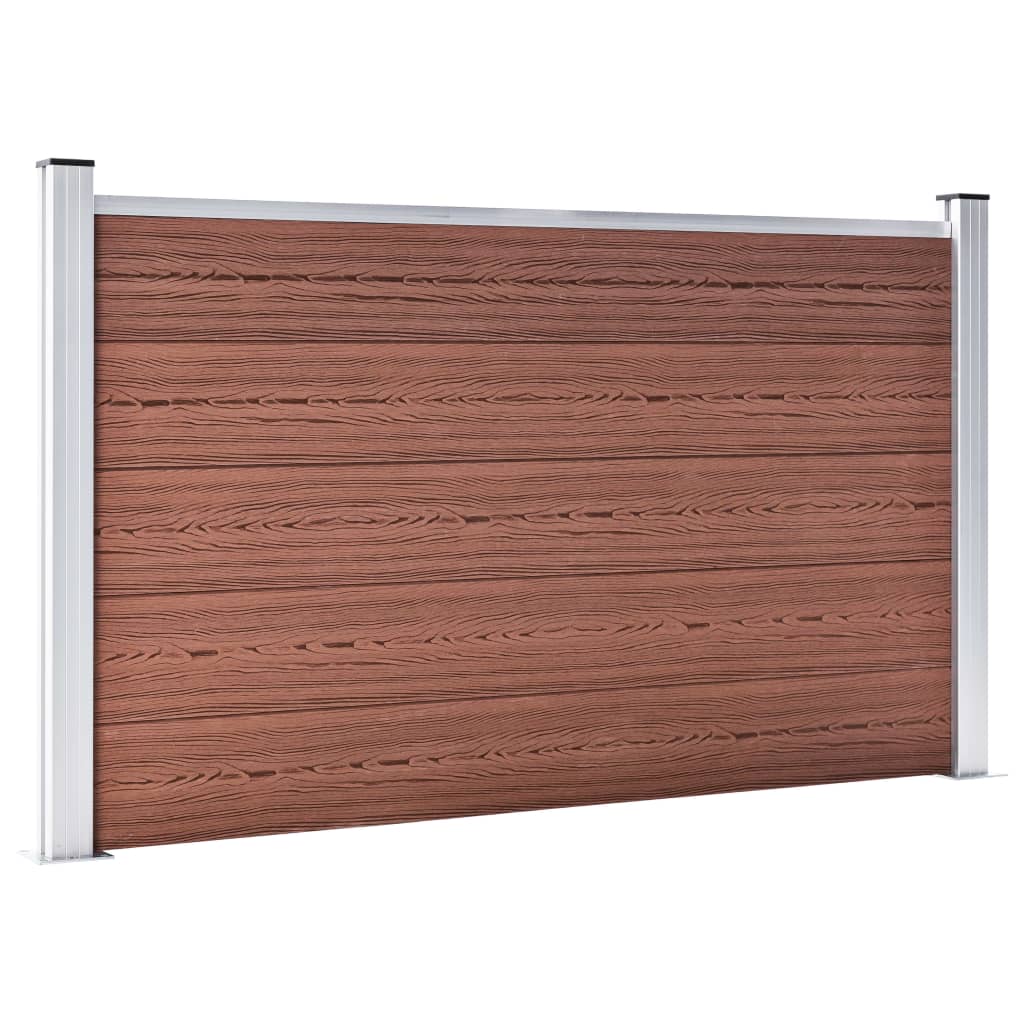 Schutting 526x106 cm HKC bruin