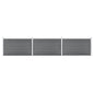 Schutting 526x106 cm HKC grijs
