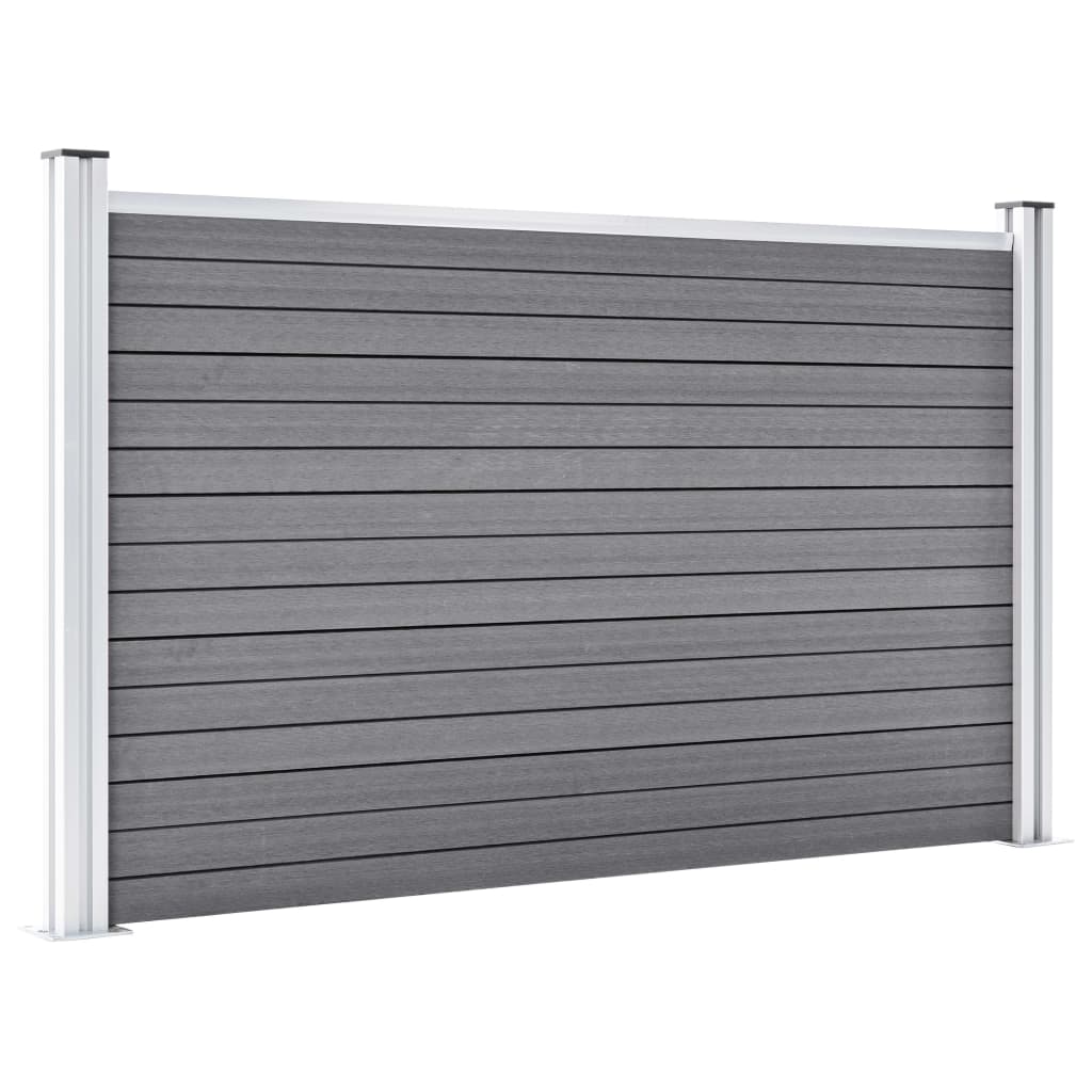 Schutting 526x106 cm HKC grijs