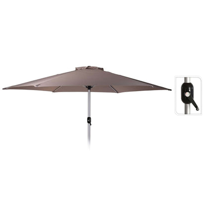Parasol Mardi 270 cm taupe