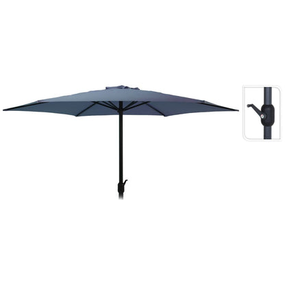Parasol Monica 270 cm donkerblauw
