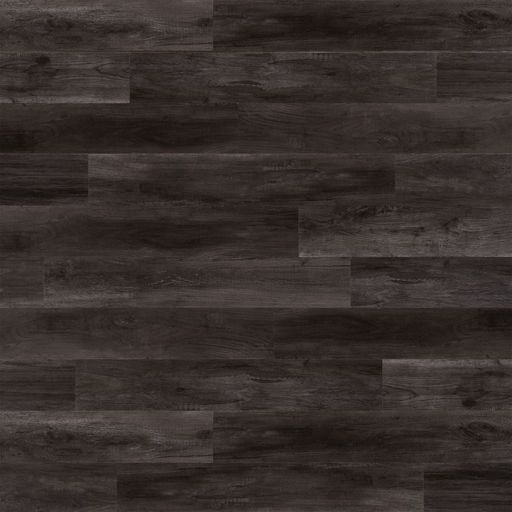 Wallart Planken Hout-Look Schuurhout Eiken 15 Houtskoolzwart