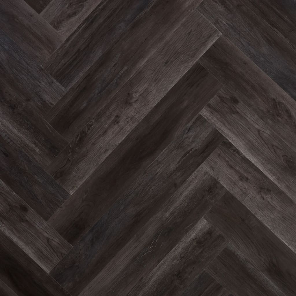 Wallart Planken Hout-Look Schuurhout Eiken 15 Houtskoolzwart