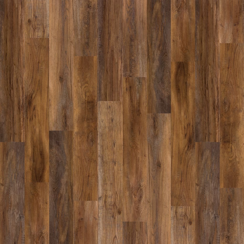 Wallart Planken Hout-Look Schuurhout Eiken 15 Omberbruin