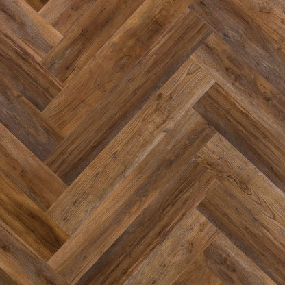 Wallart Planken Hout-Look Schuurhout Eiken 15 Omberbruin