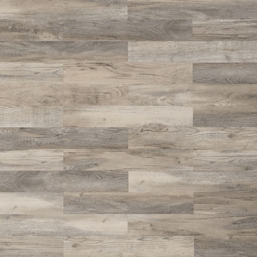 Wallart Planken Hout-Look Schuurhout Eiken Whitewash Wit