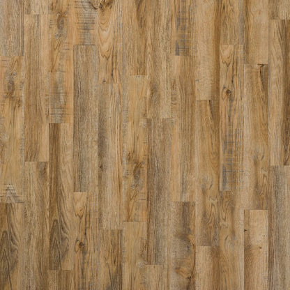 Wallart Planken Hout-Look Gerecycled Eikenhout Vintagebruin