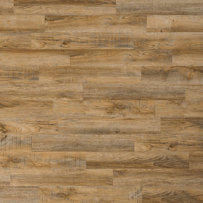 Wallart Planken Hout-Look Gerecycled Eikenhout Vintagebruin