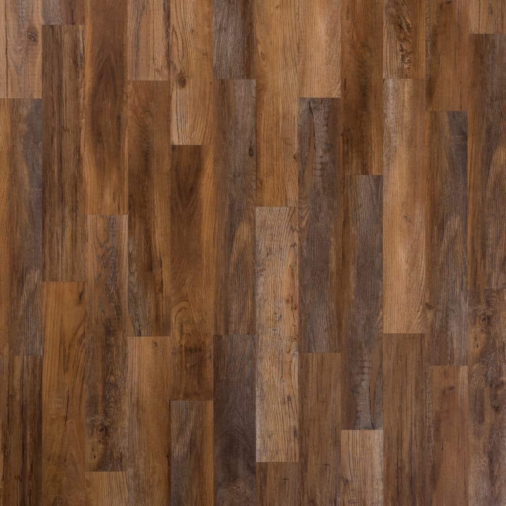 Wallart Planken Hout-Look Schuurhout Eiken Omberbruin