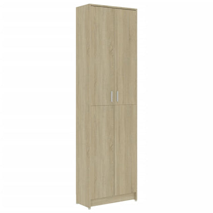Gangkast 55x25x189 cm bewerkt hout sonoma eikenkleurig